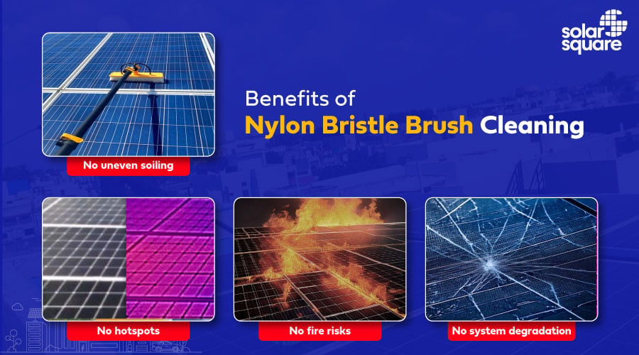 benefits of nylon bristle brush cleaning