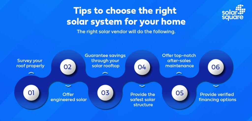 tips for choosing the right solar vendor